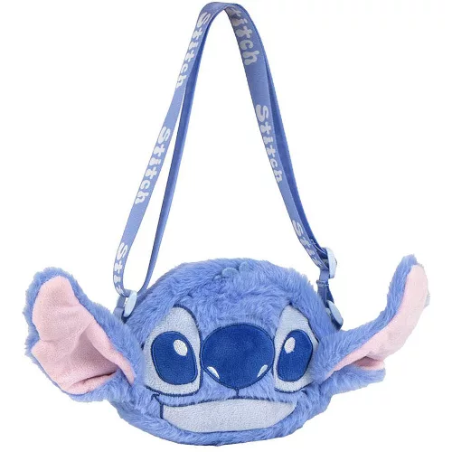 Stitch kék prémes kislány kistáska