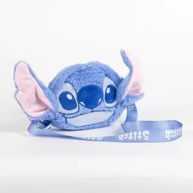 Stitch kék prémes kislány kistáska