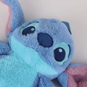 Stitch kék prémes hátizsák