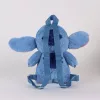 Stitch kék prémes hátizsák