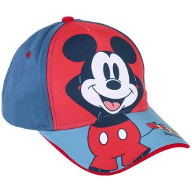 Mickey egér kék-piros kisfiú baseball sapka