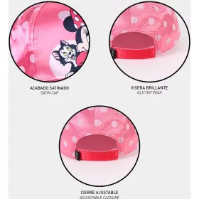 Minnie egér pöttyös kislány baseball sapka