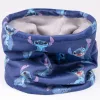 Stitch kék polár csősál (M)