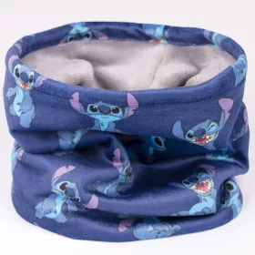 Stitch kék polár csősál (M)