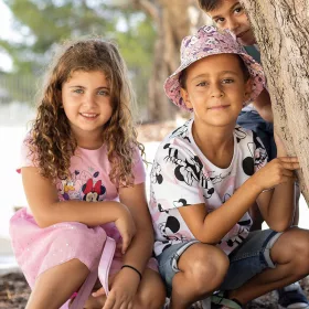 Minnie egér rózsaszín kislány kalap