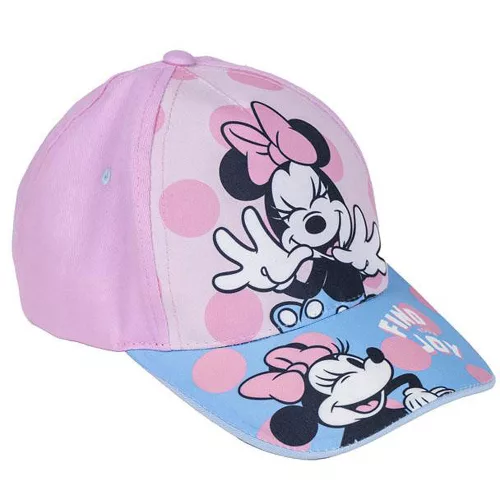 Minnie egér rózsaszín-kék kislány baseball sapka