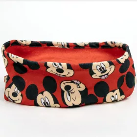 Mickey egér piros kisfiú polár csősál (S)