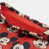 Mickey egér piros kisfiú polár csősál (S)