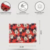 Mickey egér piros kisfiú polár csősál (S)