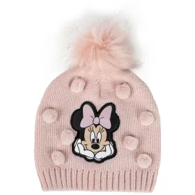Minnie egér rózsaszín kislány sapka