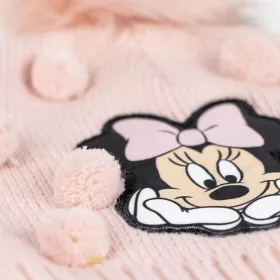 Minnie egér rózsaszín kislány sapka