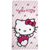 Hello Kitty csíkos kislány törölköző