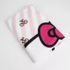 Hello Kitty csíkos kislány törölköző
