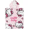 Hello Kitty rózsaszín kislány törölköző/fürdőponcsó