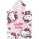 Hello Kitty rózsaszín kislány törölköző/fürdőponcsó