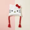 Hello Kitty fehér kislány sapka