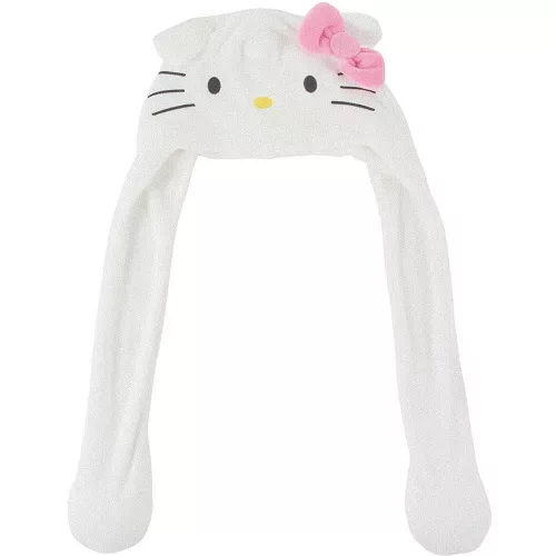 Hello Kitty fehér kislány sapka