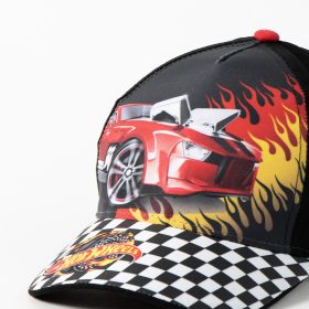 Hot Wheels fekete kisfiú baseball sapka