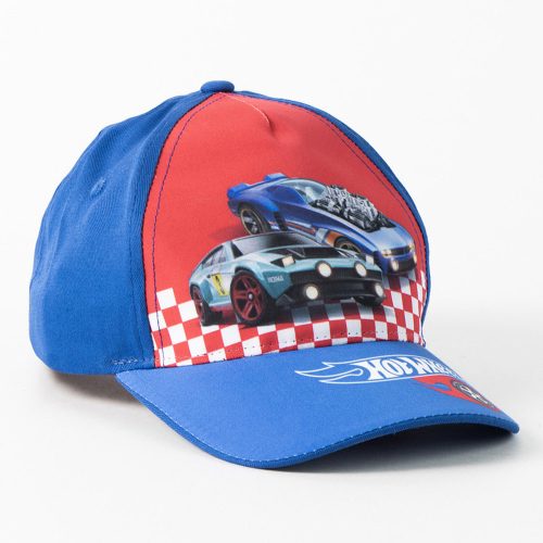 Hot Wheels kék kisfiú baseball sapka