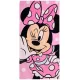 Minnie egér rózsaszín kislány törölköző