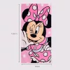 Minnie egér rózsaszín kislány törölköző