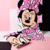 Minnie egér rózsaszín kislány törölköző