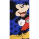 Mickey egér kék kisfiú törölköző