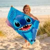 Stitch kék unisex törölköző