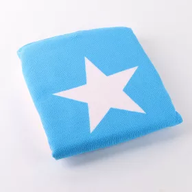Amerika kapitány kék kisfiú törölköző/fürdőponcsó