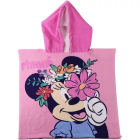   Minnie egér rózsaszín kislány törölköző/fürdőponcsó
