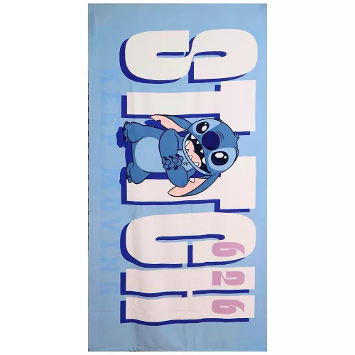 Stitch kék unisex törölköző