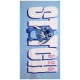 Stitch kék unisex törölköző