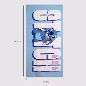 Stitch kék unisex törölköző