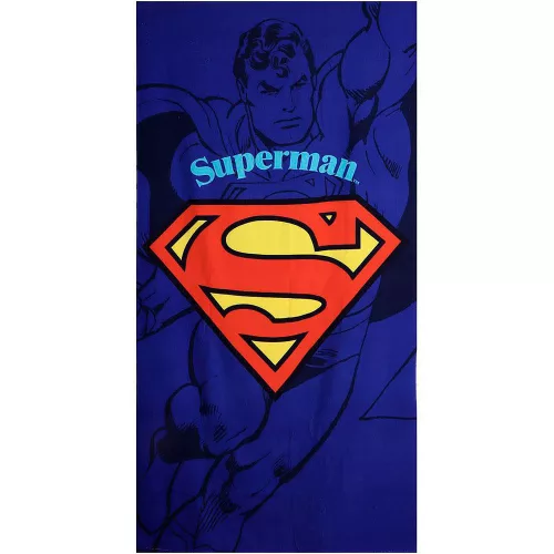 Superman kék fiú törölköző