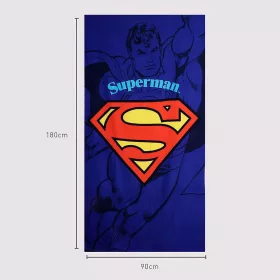 Superman kék fiú törölköző