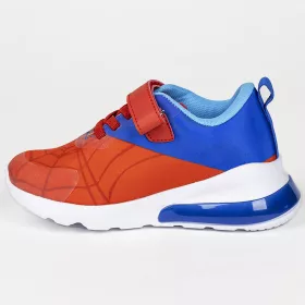 Pókember piros-kék LED fényű kisfiú cipő