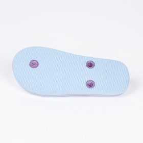 Stitch lilapántos kislány papucs