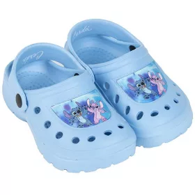 Stitch kék kislány papucs