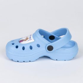 Jégvarázs Elsa és Anna kék kislány papucs