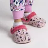 Minnie egér rózsaszín bélelt kislány papucs