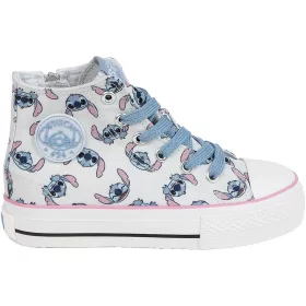 Stitch kislány vászoncipő