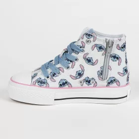 Stitch kislány vászoncipő
