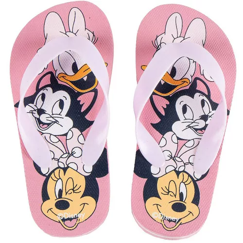 Minnie egér rózsaszín kislány papucs