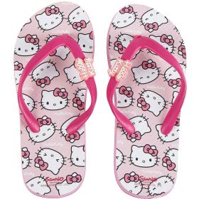 Hello Kitty rózsaszín kislány papucs