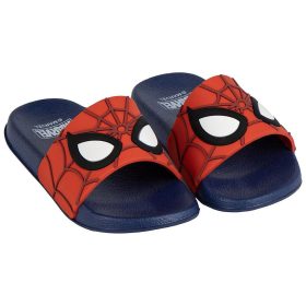 Pókember piros-kék kisfiú papucs