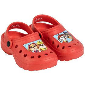 Mancs őrjárat piros kisfiú papucs