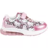 Hello Kitty rózsaszín LED fényű kislány cipő