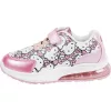 Hello Kitty rózsaszín LED fényű kislány cipő