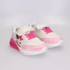 Minnie bézs-rózsaszín LED fényű kislány cipő