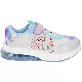 Jégvarázs LED fényű kislány cipő